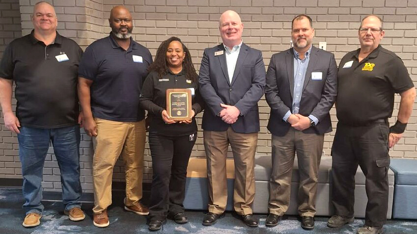 Caterpillar receives an award